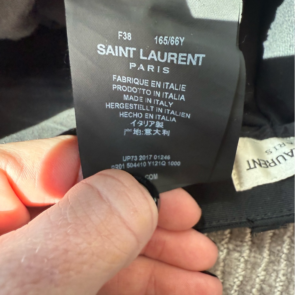 Saint Laurent Black Bermudas Minimalist Shorts - Picture 9 of 9